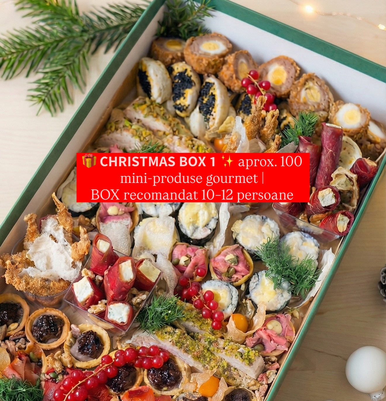 CHRISTMAS BOX 10-12 persoane - imagine 3